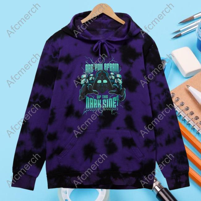 Official Box Lunch Clothing Shop Store Star Wars Dark Side Tie Dye Hoodie Boxlunch Exclusive Merch