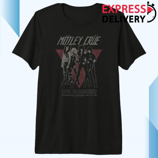 Mötley Crüe - Vintage Glendale Tank Top T Shirt Motley Crue Official