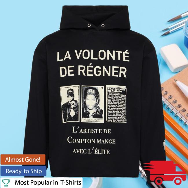 Official Fresh Society Homme + Femme "White House Article" Pullover Sweatshirt Black
