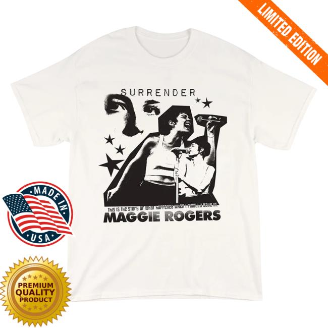 Official Maggir Rogers Merch Maggir Rogers Stage Photo Tshirt Maggir Rogers Apparel Clothing MaggirRogers