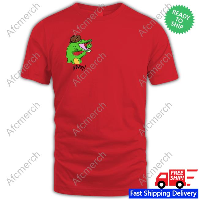 Official Forge Labs Howdy Croc Tee Shirt