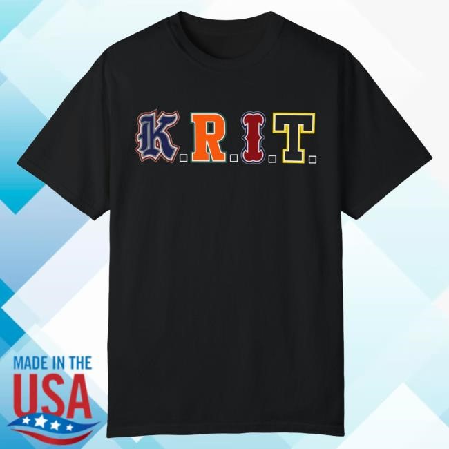 Official Merchbar Big Krit Shop Big K.R.I.T. Varsity New Shirt Merch Bar