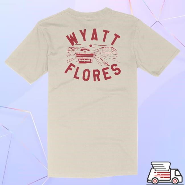 Official Wyatt Flores Merch Shop Wyatt Flores West Of Tulsa Shirt New