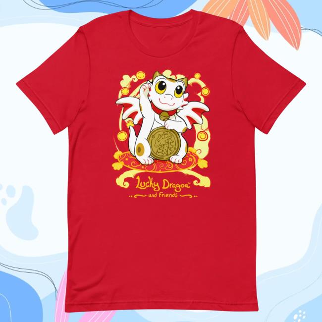 Sixth Leaf Clover Studios Beckoning Lucky Dragon Shirt