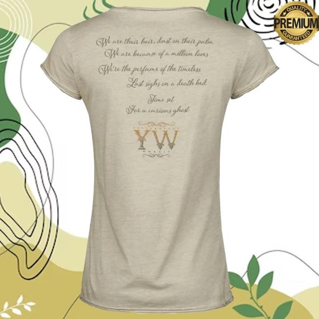 Official Backstage Rock Shop Nightwish Yesterwynde Writing, Women's Tshirt