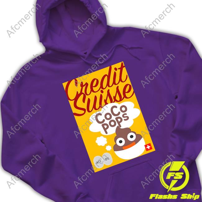Credit Suisse CoCo Pops Shirt Credit Suisse CoCo Pops T Shirt