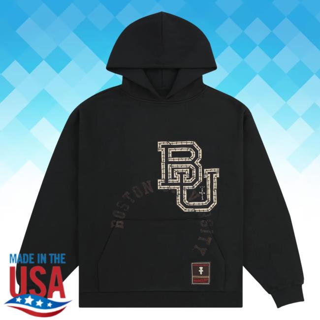Official Travis Scott Utopia Merch Store CJ X M&N X BOSTON UNIVERSITY Hoodie Travis Scott Apparel Clothing TravisScott