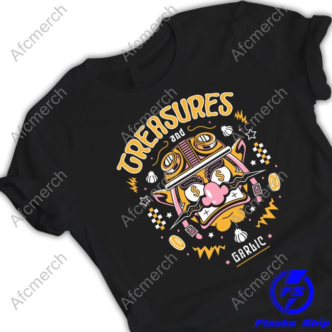 Official Abad Treasures And Garlic Tee Shirt