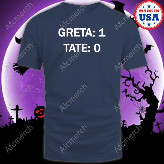 Official Greta 1 Tate 0 Hoodies