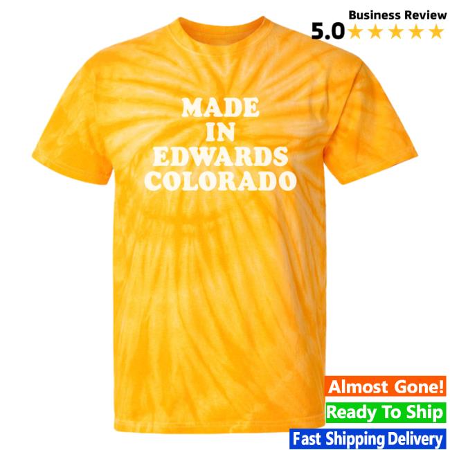 Official Hometown Apparel Made In Edwards Colorado Classic 70S Tie-Dye Cyclone Pinwheel Sweater 3D All-Over Printed