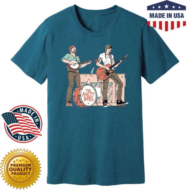 Official Avett Brothers Merch Avett Brothers On Stage Shirt New