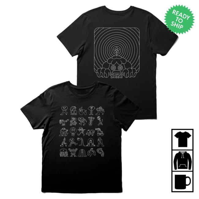 Official Dungeons And Daddies Merch Store Gubbins Superliminal Shirts (Black) DFTBA Records
