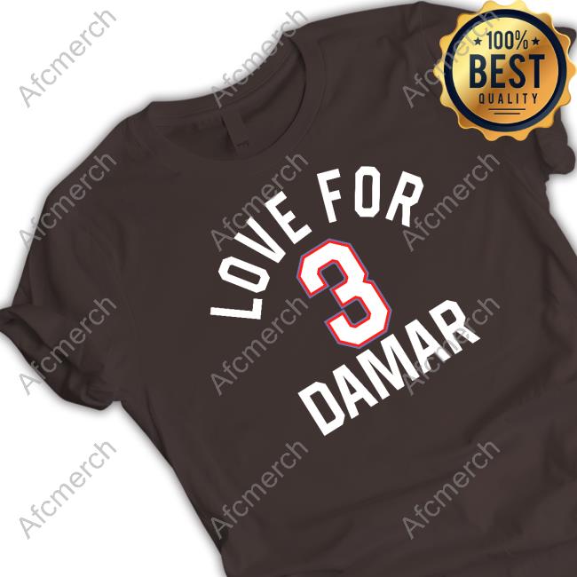 Love For 3 Damar T Shirt Tracy Wolfson Love For 3 Damar Cap Damar Hamlin