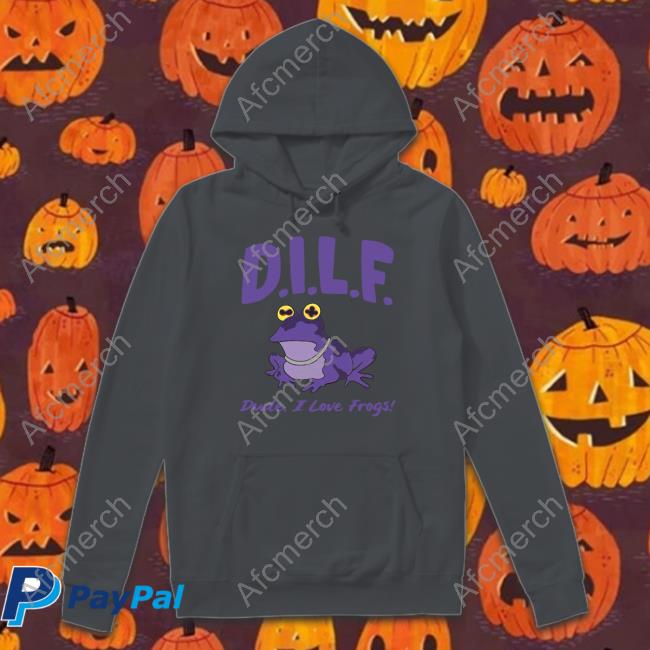 Dilf Dude I Love Frogs Tee
