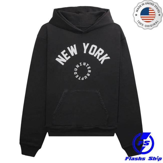 Official Maverick Carter Shop Make Spring Hill Clothing Store New York Circle Logo Hooded Sweatshirt Black Mavcarter SpringHill