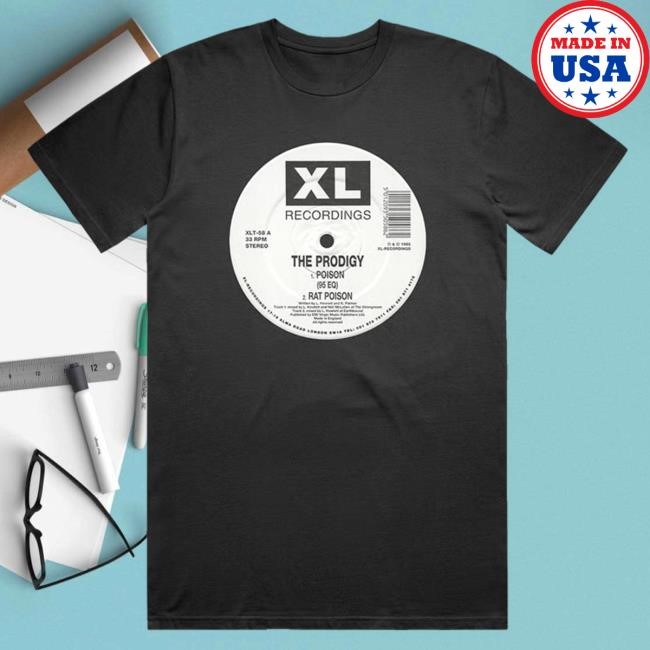 Official The Prodigy Store Shop The Prodigy Poison Black Top Shirt