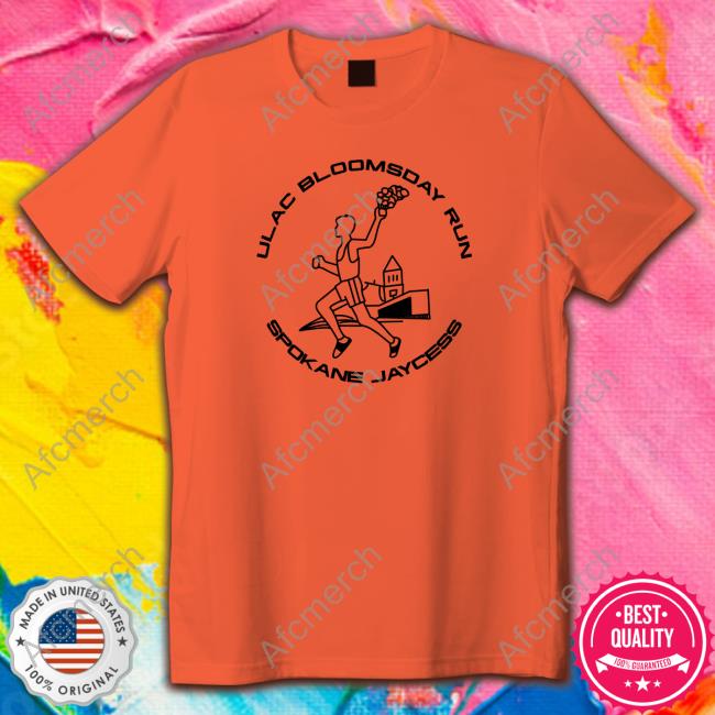 Official Ulac Bloomsday Run Spokane Jaycees Shirt