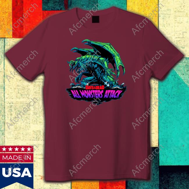 Days Of The Dead All Monsters Attack Shirt