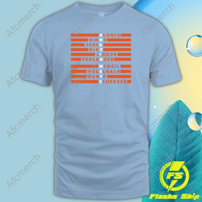 Alonso Nimmo Senga Diaz Lindor Verlander Amazin Mets Shirt GENY Mets Report