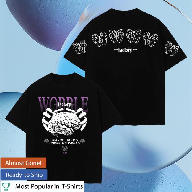 Official Wobble Factory Factory Brain Top Shirt