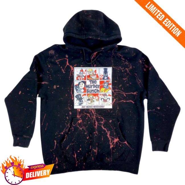 Official Any Means Necessary Clothing Murder Bunch Hoodies Black