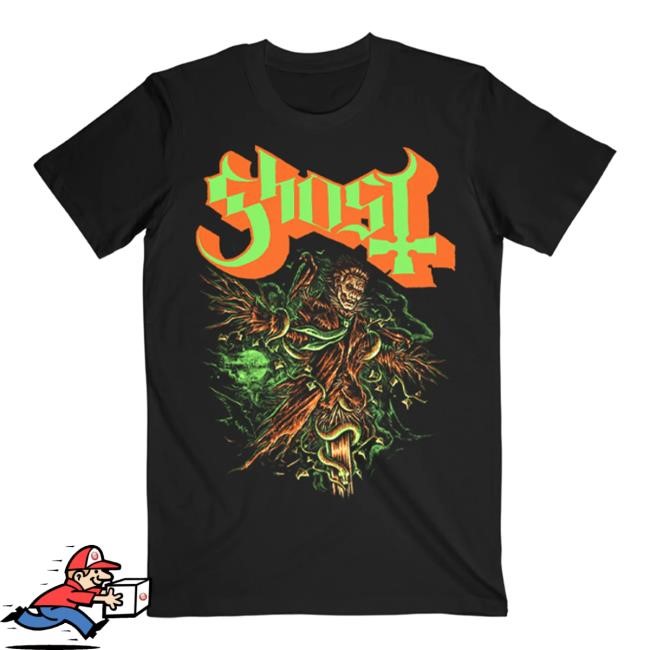 Ghost Band Merch Pumpkin Spice Scarecrow Tee - Ghost Official Store
