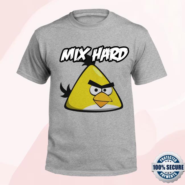 Angry Birds Official Shop Merch Mix Hard Chuck Angry Birds Vintage Shirt