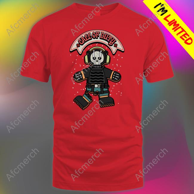 Call Of Duty Gingerbread Man Shirt