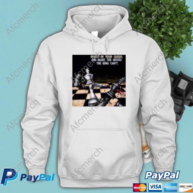 Official Brendandagawd Invest In Your Queen She Make The Moves The King Can't T-Shirt