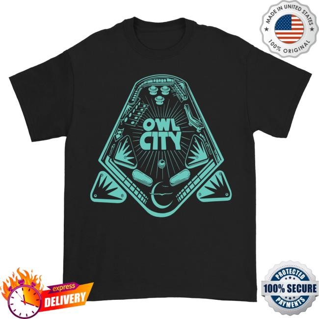 Official Owl City Merch Store Pinball Shirt Owl City