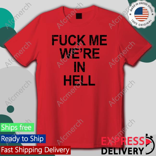 Fuck Me We're In Hell Zip Up Hooded Lanceyfouxx