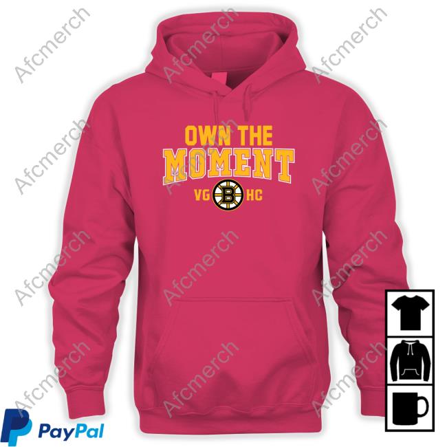 Boston Bruins Own The Moment Vghc Violent Gentlemen Ty Anderson Shirt Official Boston Bruins Own The Moment Tee