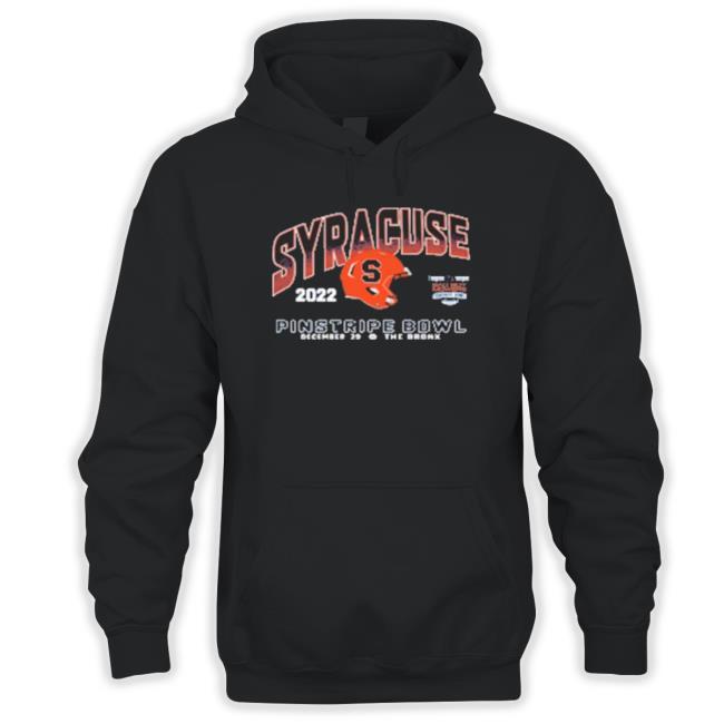 Blue 84 Syracuse Football Pinstripe Bowl Shirt
