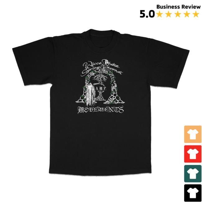 A.M.P. Remix New T-Shirt (Wicca Phase Springs Eternal x Movements) Movements Merch