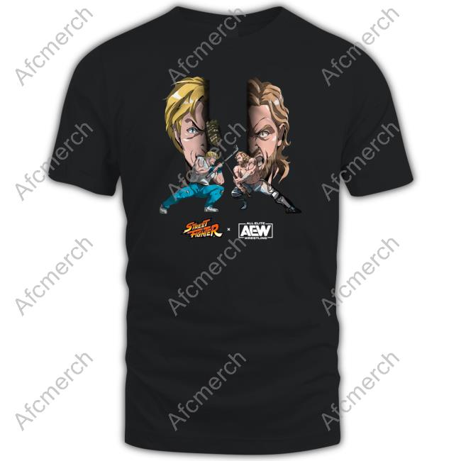 ShopAEW Merch Street Fighter Shirts