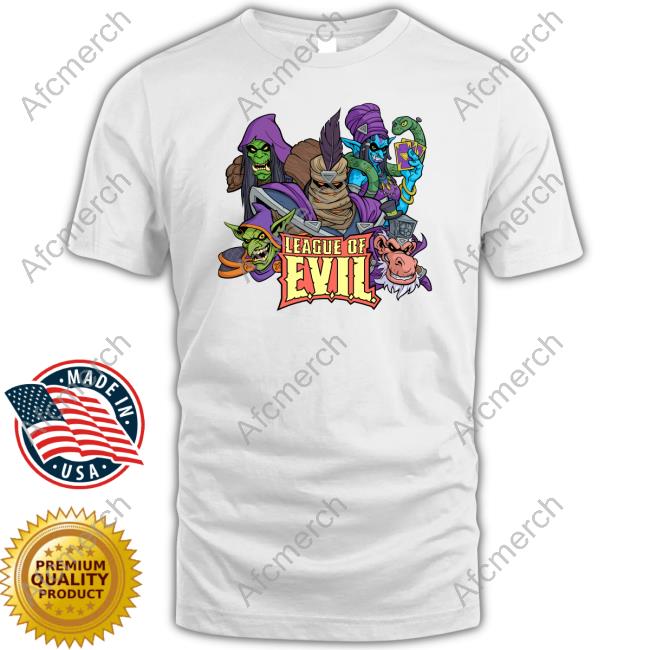 Jim Nelson The League Of E.V.I.L Shirt
