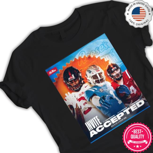 Invite Accepted 2023 Reese’S Senior Bowl Ole Miss Shirts
