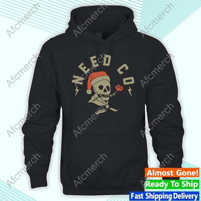 Official Need Co Santa Skull Sweater