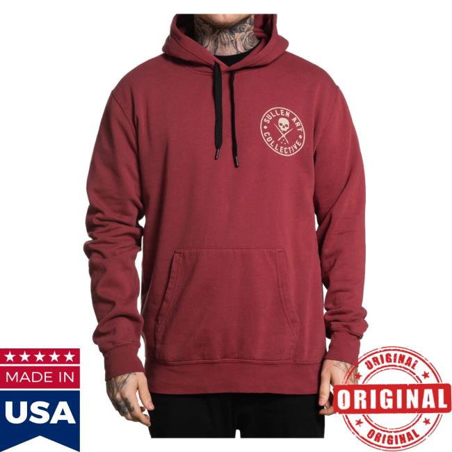 Sullen Clothing Sullen Art Collective Ever Hooded Sweatshirt Rosewood Sullenclothing