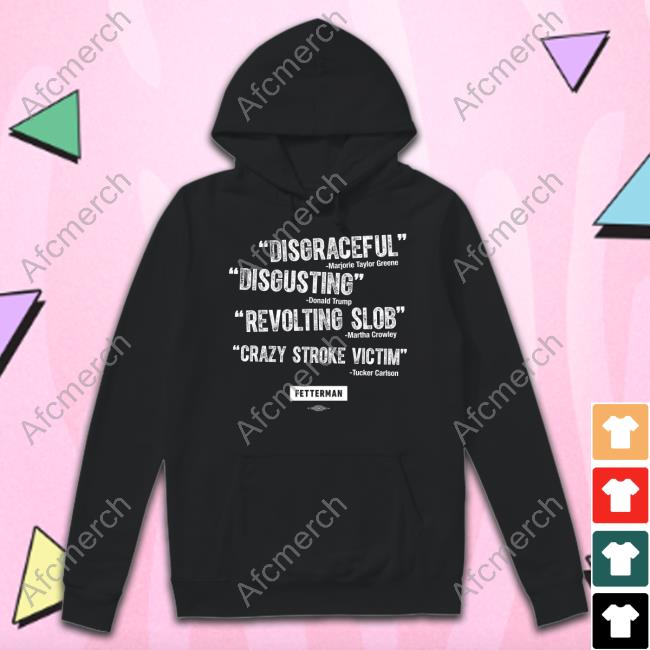 Official John Fetterman Merch Quotes T-Shirt