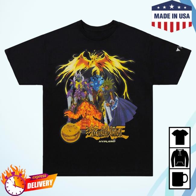 Official Hypland Clothing Merch Store Hypland Yugioh Marik Monsters Attractive Shirt (Black)