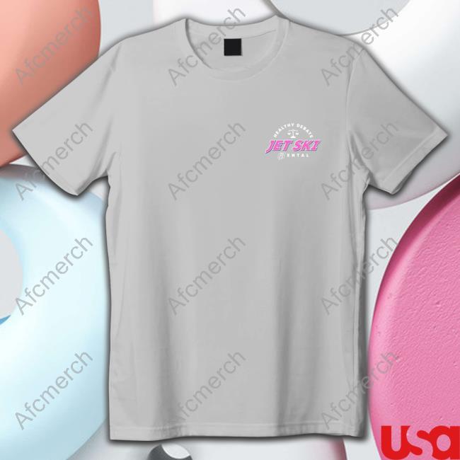 Official Barstool Sports Healthy Debate Jetski Rental T-Shirt