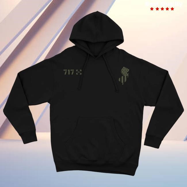 Official 717 Supply Store Shop New Jersey Flag Hoodie