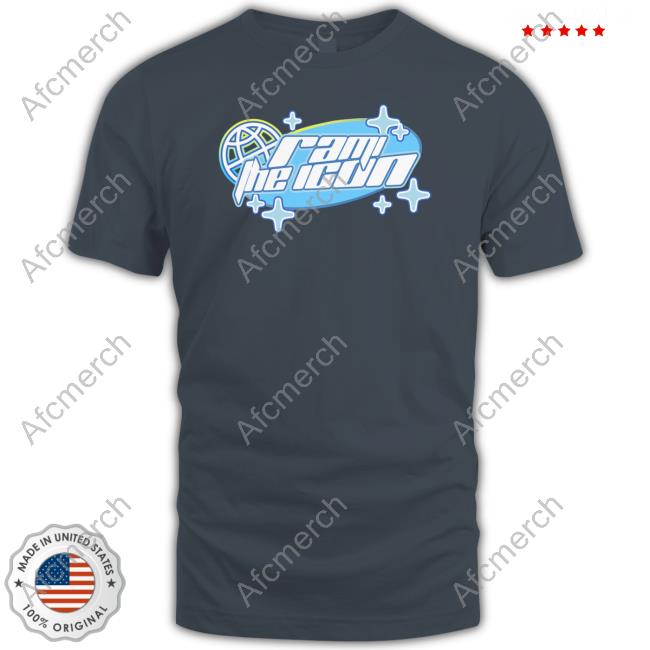 Ramitheicon Merchandise Rami The Icon Aqua Skyline Tee Shirt