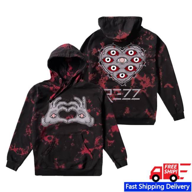 Official Rezz - Be Mine - Tie Dye Sweaters