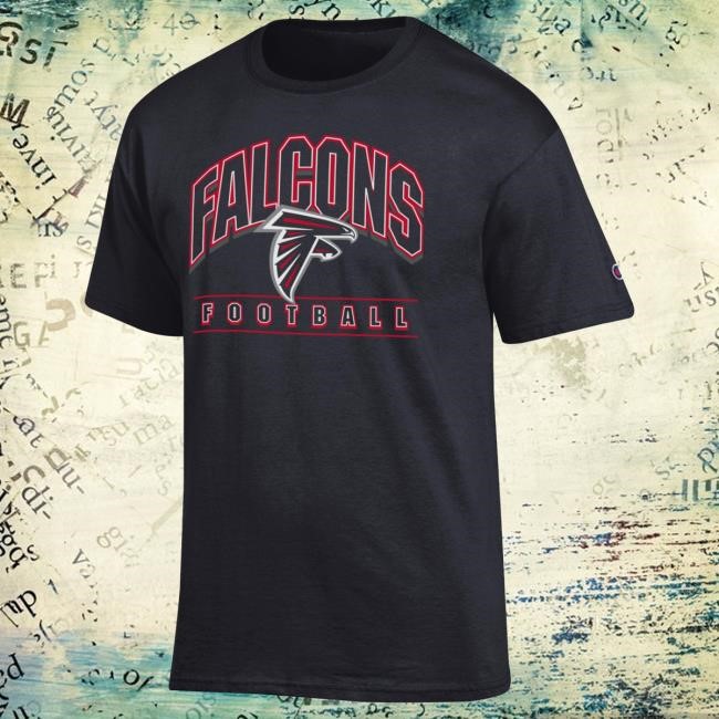 Official NFL Store Men's Atlanta Falcons Champion Black Football Shirts ArizonaCardinals