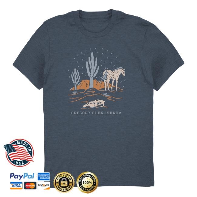 Official Gregory Alan Isakov Merch Desert Rain Tees
