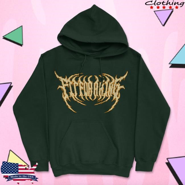 Fit For A King Puff Print Hoody