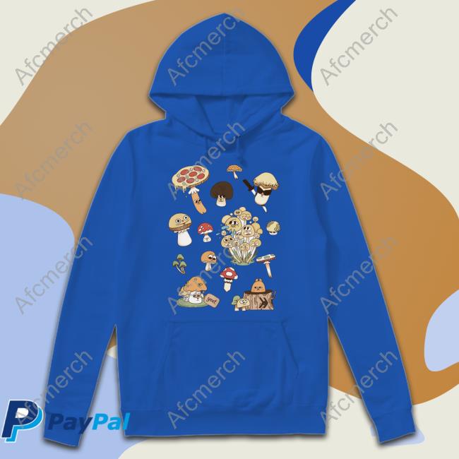 Smosh Merch Mushroom Crewneck Sweatshirt Smosh Smosh Mushroom Tee Shirt