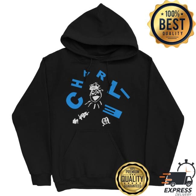 Official Charlie Puth Merch Shop Charlie Scribble Face Long Sleeve Hoodie